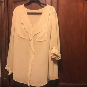 Calvin Klein long sleeve blouse